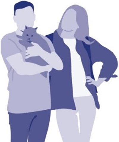 Couple With Cat (Couple With Cat)
